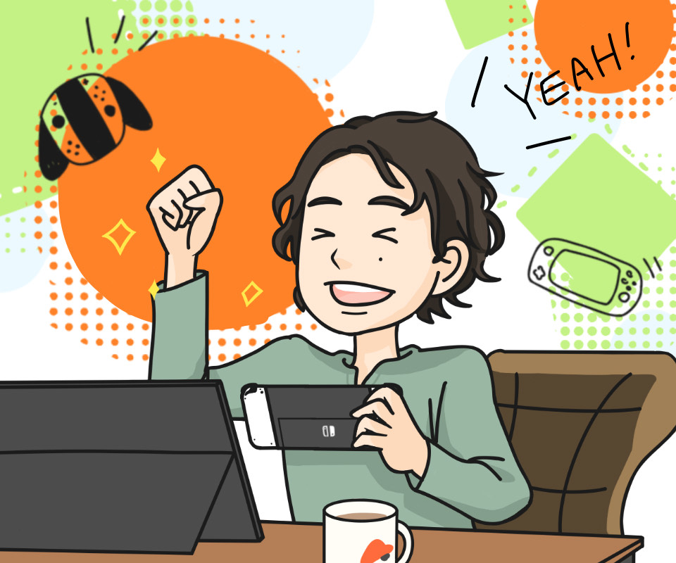 プロフィールページのイラスト（スマホサイズ）